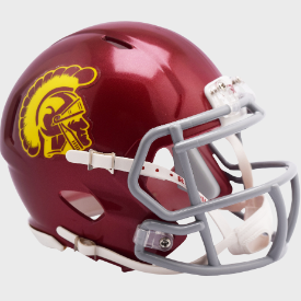 Riddell USC Trojans Revo Speed Mini Helmet
